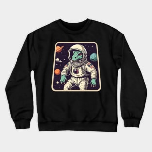 Dinosaur astronaut Crewneck Sweatshirt